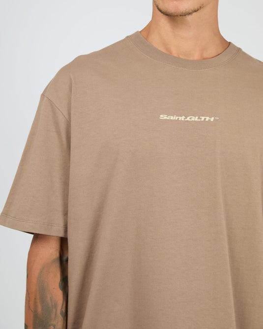 St Goliath Mens Omega Tee - Dust