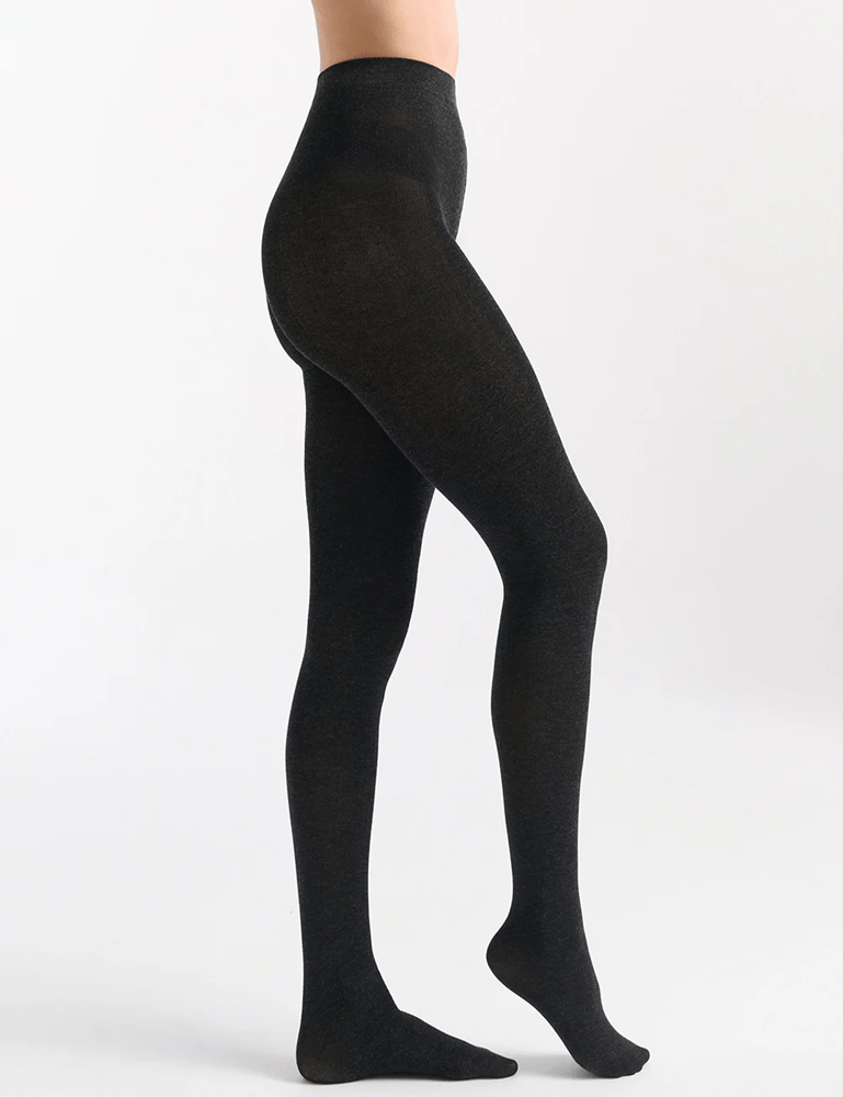 Load image into Gallery viewer, Ambra Womens Melange Opaque Tight
