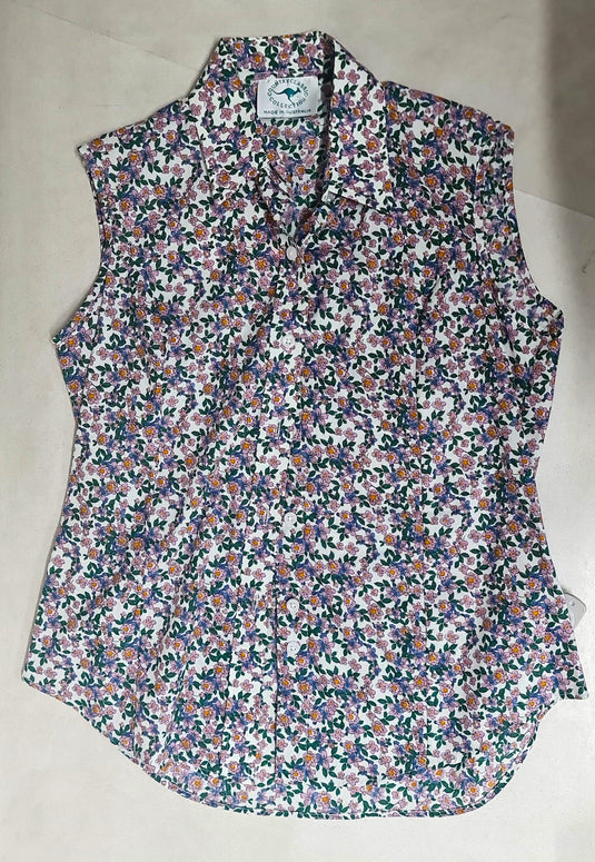 Country Classic Collection Womens Sleeveless Print Shirt