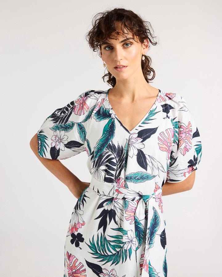 Load image into Gallery viewer, Yarra Trail Womens Panama Print Dress
