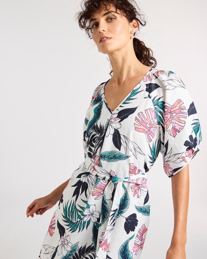 Load image into Gallery viewer, Yarra Trail Womens Panama Print Dress
