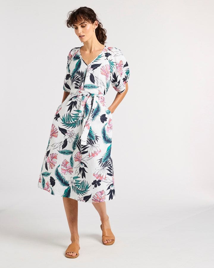 Load image into Gallery viewer, Yarra Trail Womens Panama Print Dress
