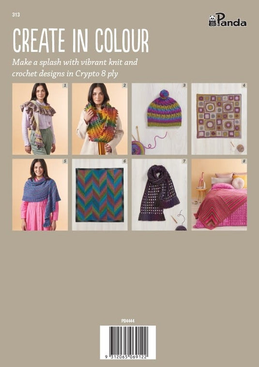 Panda Pattern Book - Create in Colour
