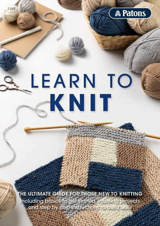 Patons Learn to Crochet Instruction Book