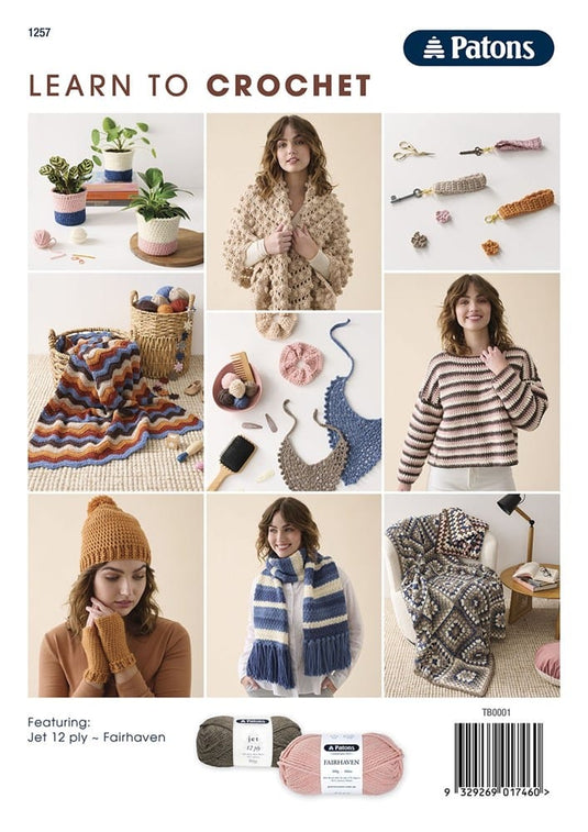 Patons Learn to Crochet Instruction Book