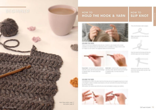 Patons Learn to Crochet Instruction Book