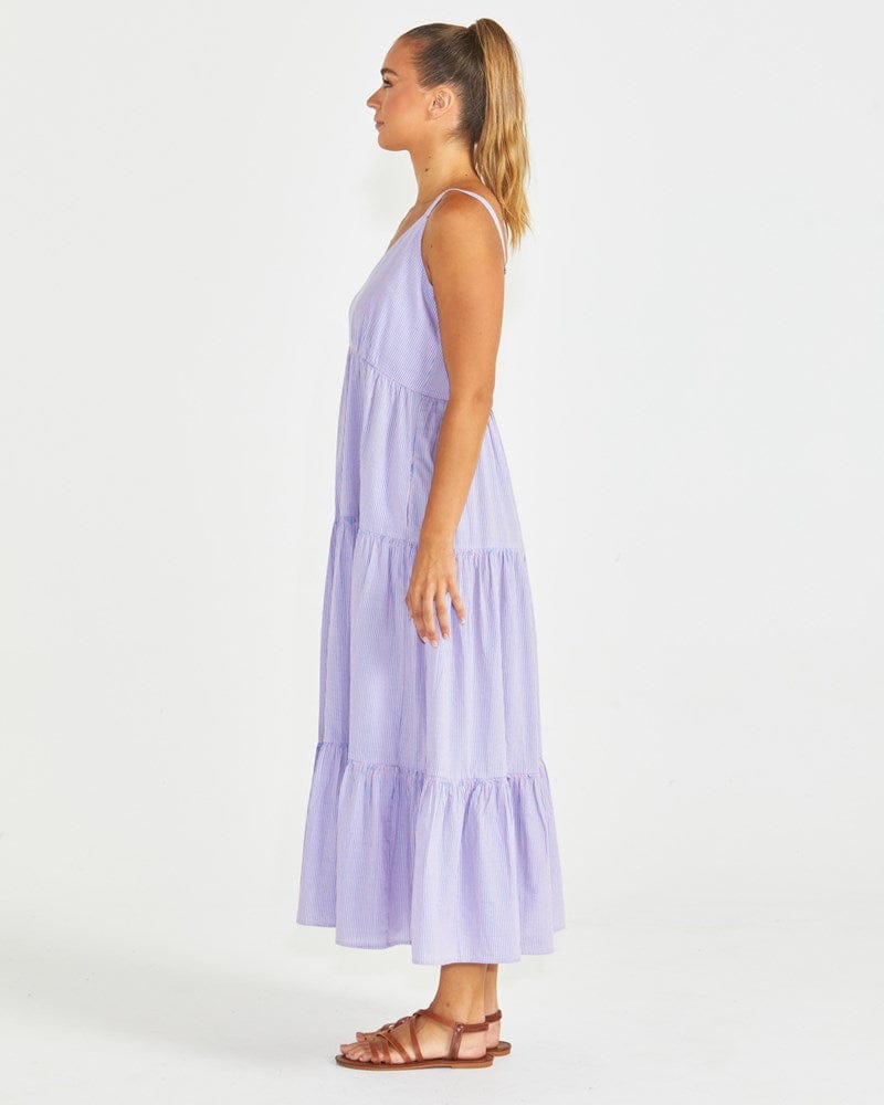 Load image into Gallery viewer, Sass Womens Philipha Tiered Maxi Dress
