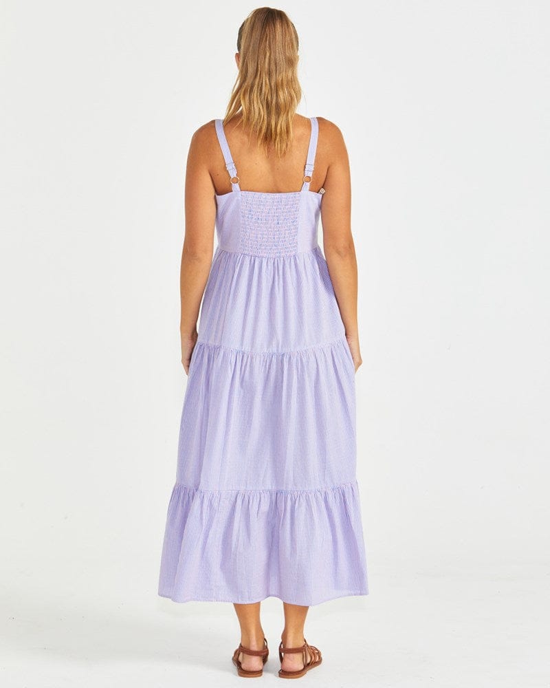 Load image into Gallery viewer, Sass Womens Philipha Tiered Maxi Dress
