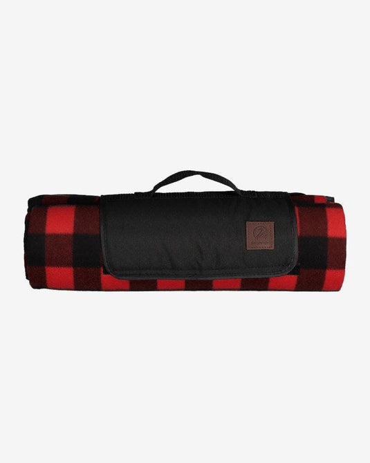 Swanndri Picnic Blanket V2 - Red Black Check