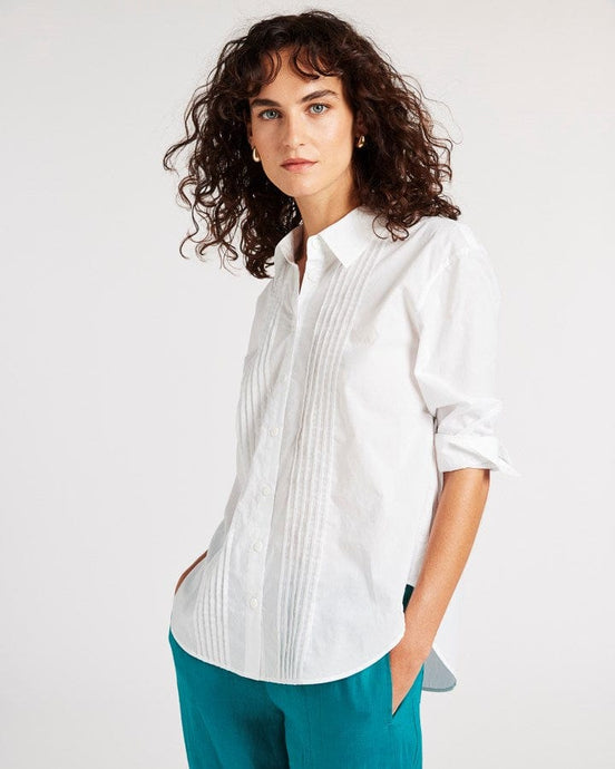 Yarra Trail Womens White Pine Shirt