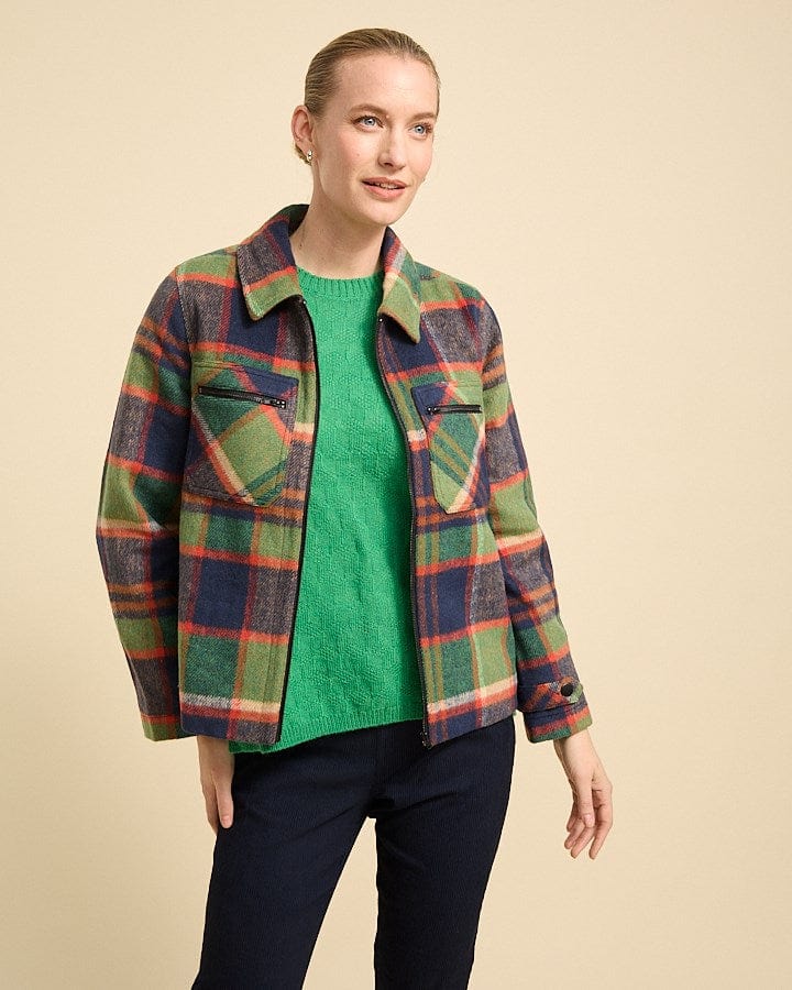 Load image into Gallery viewer, Yarra Trail Womens Plaid Jacket
