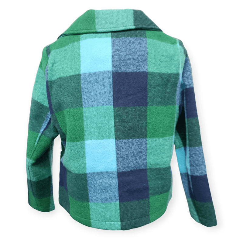 Load image into Gallery viewer, See Saw Womens Australian Wool Blend Plaid Jacket
