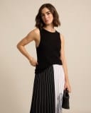 Load image into Gallery viewer, Marco Polo Womens Pleated Mono Skirt
