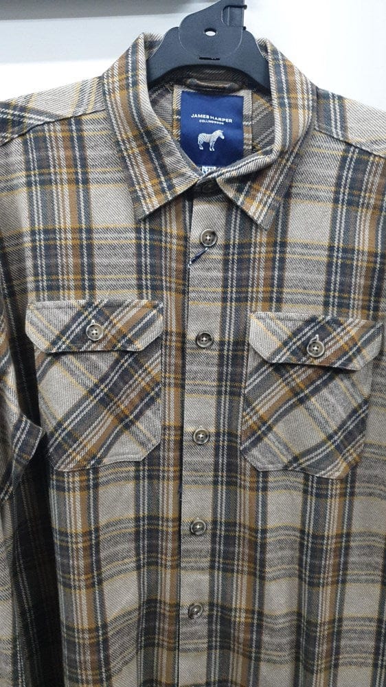 Load image into Gallery viewer, James Harper Mens Brushed Cotton Check Jacket
