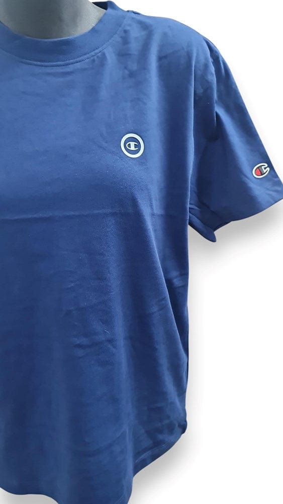 Load image into Gallery viewer, Champion Womens Legacy Tech Tee - Sail Way Navy
