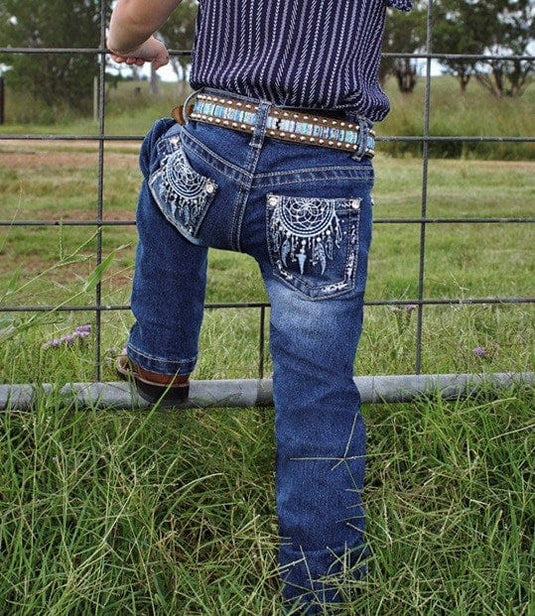 Pure Western Girls Trudy Slim Leg Jean