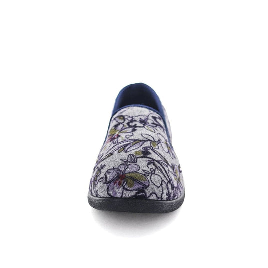Panda Womens Erta Slipper - Purple Floral