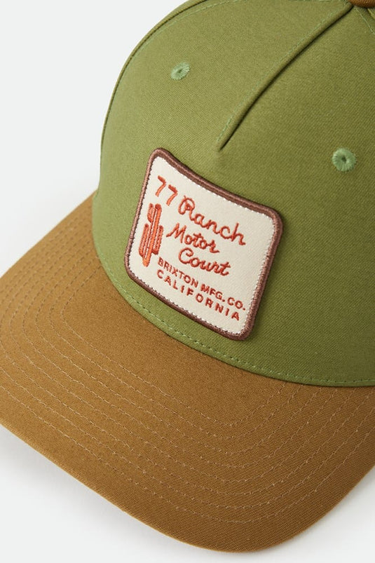 Brixton Ranch Moto Court Netplus Snapback