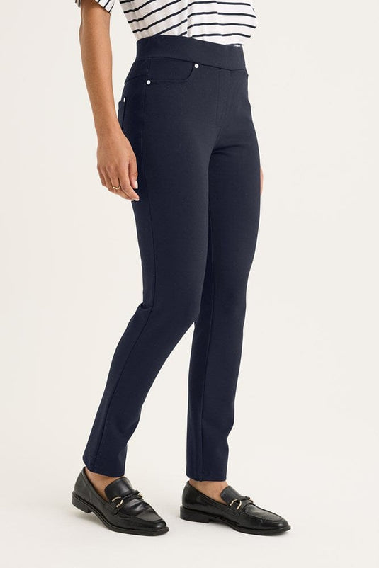 Yarra Trail Womens Reflection Pant - Navy