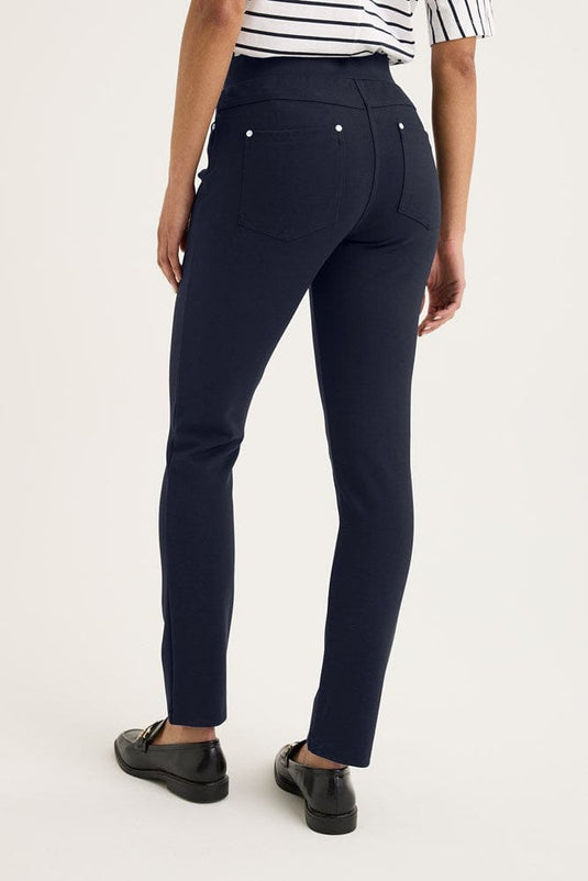 Yarra Trail Womens Reflection Pant - Navy