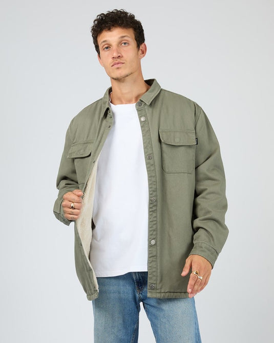 St Goliath Mens Riot Sherpa Jacket