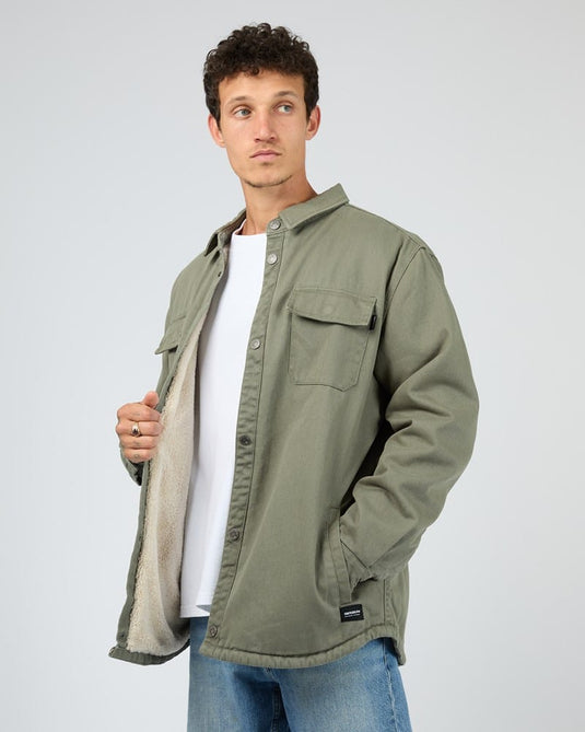 St Goliath Mens Riot Sherpa Jacket