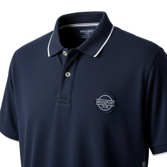 Bridgeport Mens Polo - Navy
