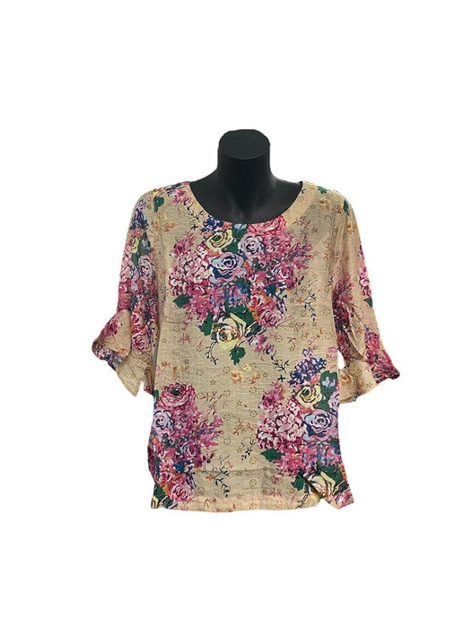 Corfu Womens Floral Hues Shirt