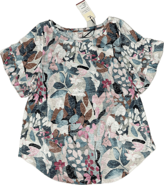 Corfu Womens Botanical Bliss Printed Top