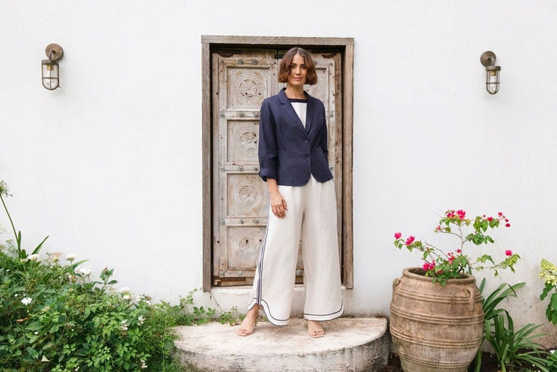 Load image into Gallery viewer, See Saw Womens Linen Blazer
