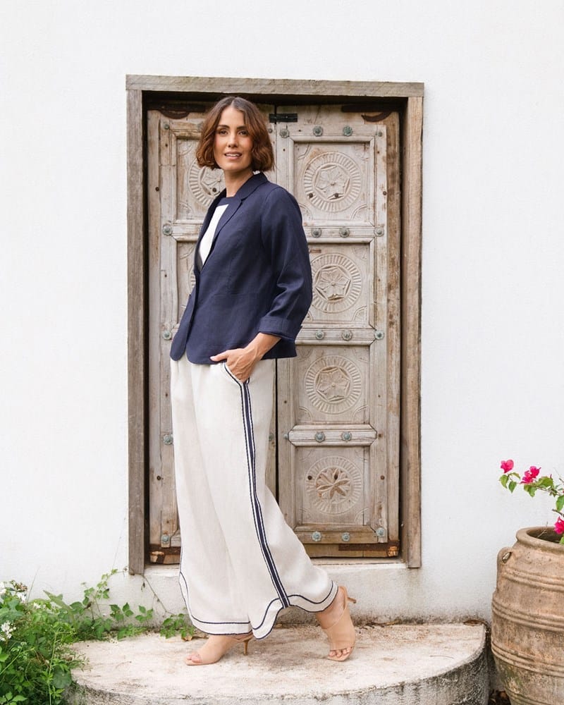 Load image into Gallery viewer, See Saw Womens Linen Blazer
