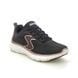 Skechers Womens Flex Appeal 5.0 - Black/Rose Gold