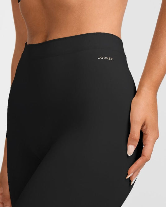 Jockey Womens Skimmies Long Short - Black