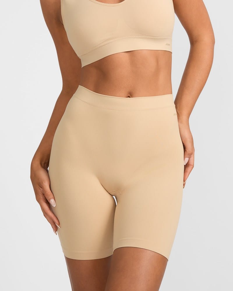 Load image into Gallery viewer, Jockey Womens Skimmies Long Short - Nude
