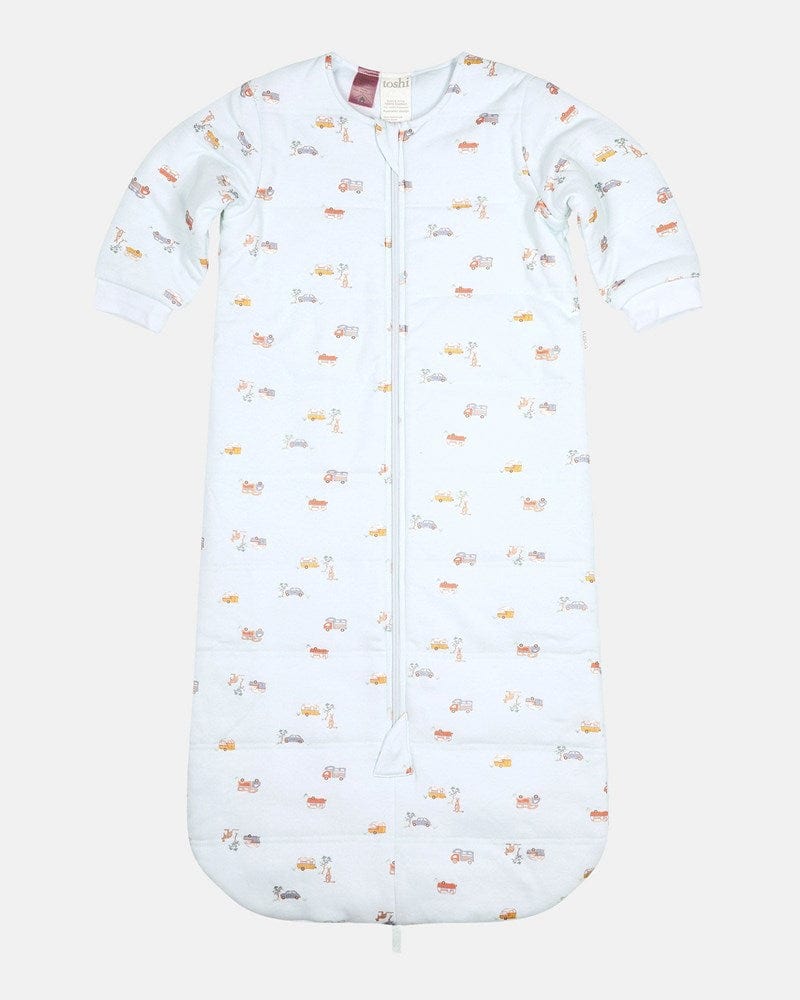 Load image into Gallery viewer, Toshi 100% Cotton Jersey Baby Sleep Bag Classic Long Sleeve - Roadtrip Dusk
