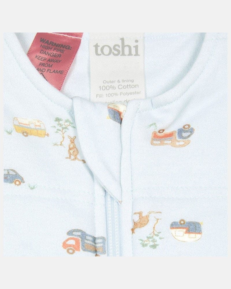 Load image into Gallery viewer, Toshi 100% Cotton Jersey Baby Sleep Bag Classic Long Sleeve - Roadtrip Dusk
