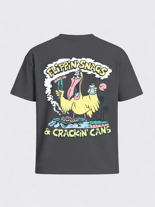 General Store Merchandise Mens Snags and Cans Tee