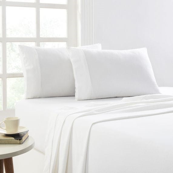 Load image into Gallery viewer, Park Avenue Flannelette Sheet - Snowy
