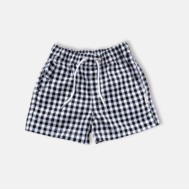 Love Henry Boys Sonny Shorts - Navy Check