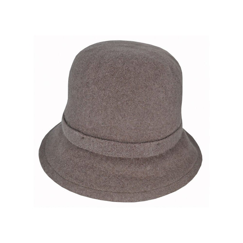 Load image into Gallery viewer, Avenel Womens Sophia Boiled Wool Bow Cloche
