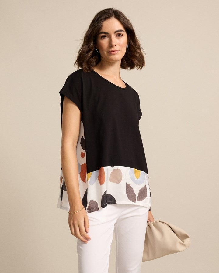 Load image into Gallery viewer, Marco Polo Womens Spliced Rich Top
