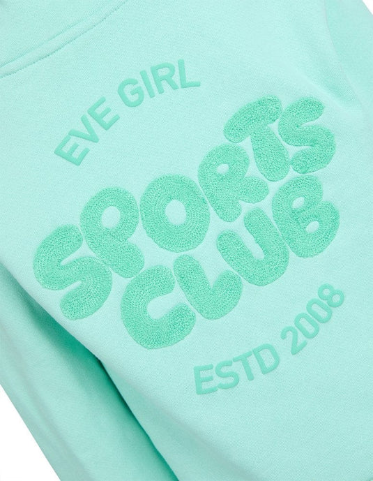 Eve Girls Sports Club Hoodie - Mint (3-7)