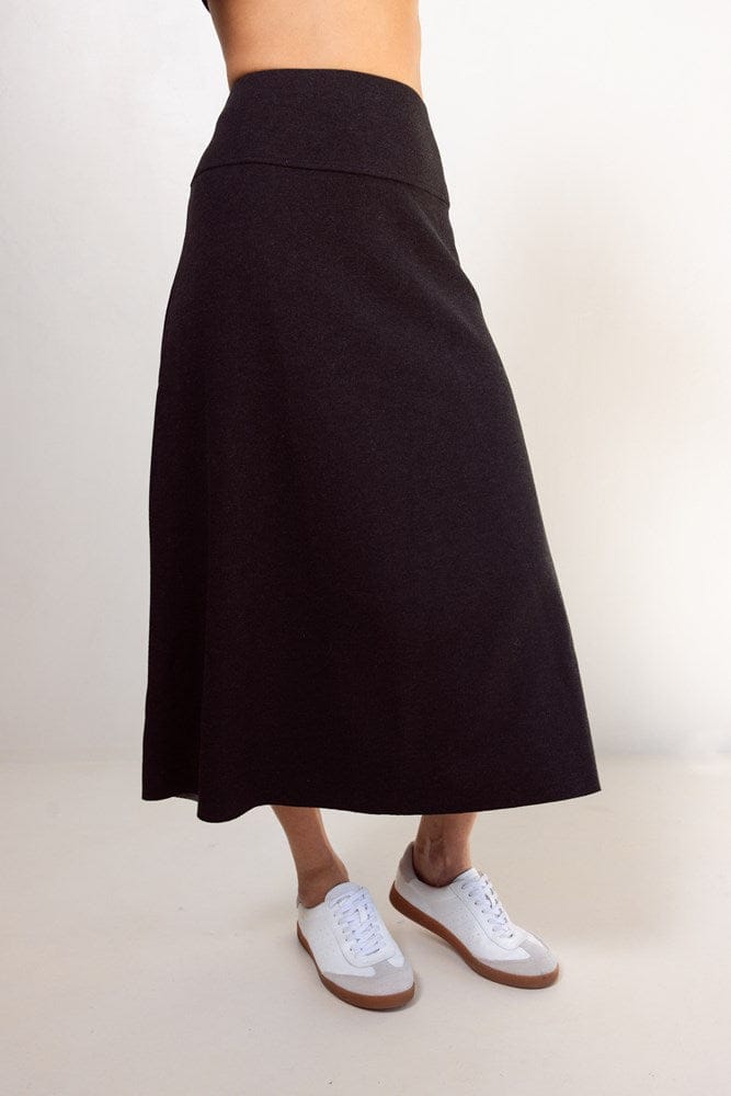 Load image into Gallery viewer, See Saw Womens Ponte Elastic Wasit Middie Skirt
