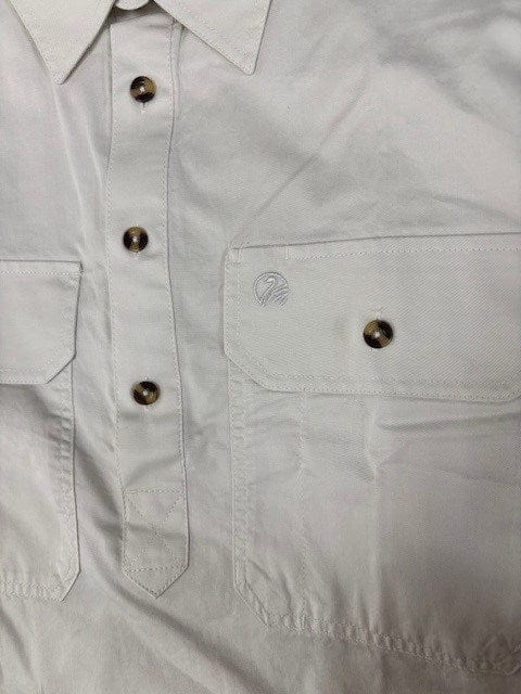 Swanndri Bendigo Closed Front Long Sleeve Work Shirt