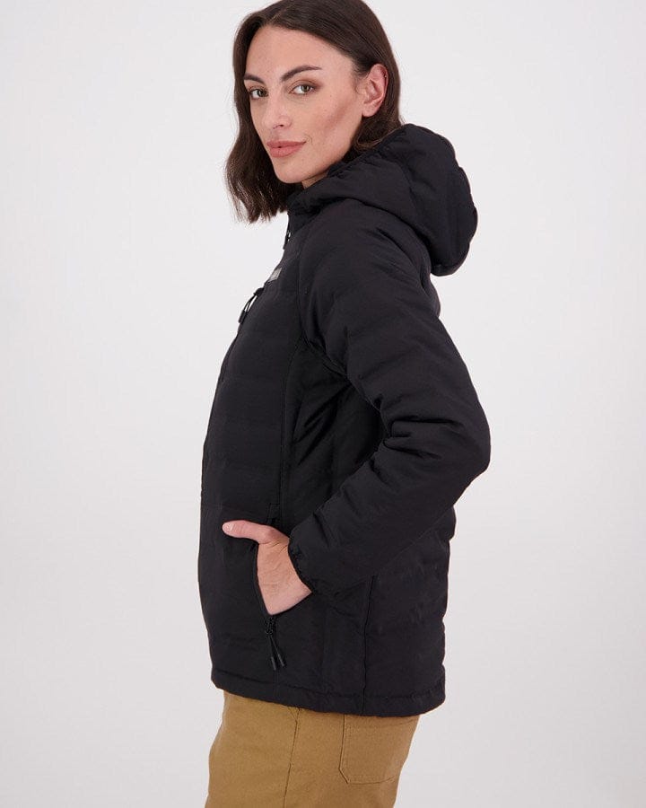 Load image into Gallery viewer, Swanndri Womens Storm Down Jacket - Black
