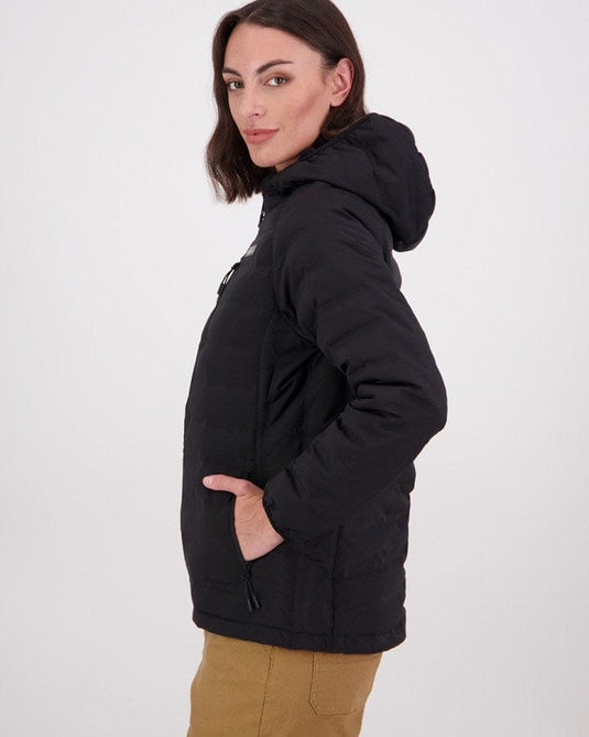 Swanndri Womens Storm Down Jacket - Black