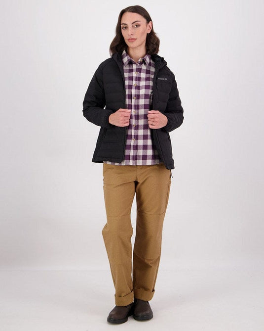 Swanndri Womens Storm Down Jacket - Black