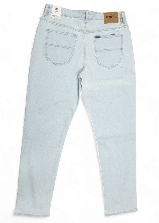 Load image into Gallery viewer, Riders Mens High Rider Clean Bleach Blue Jeans

