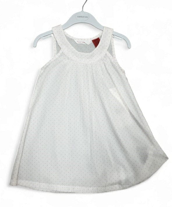 Load image into Gallery viewer, French Country (2-3 Years) Girls Swiss Dot Nighte S/L
