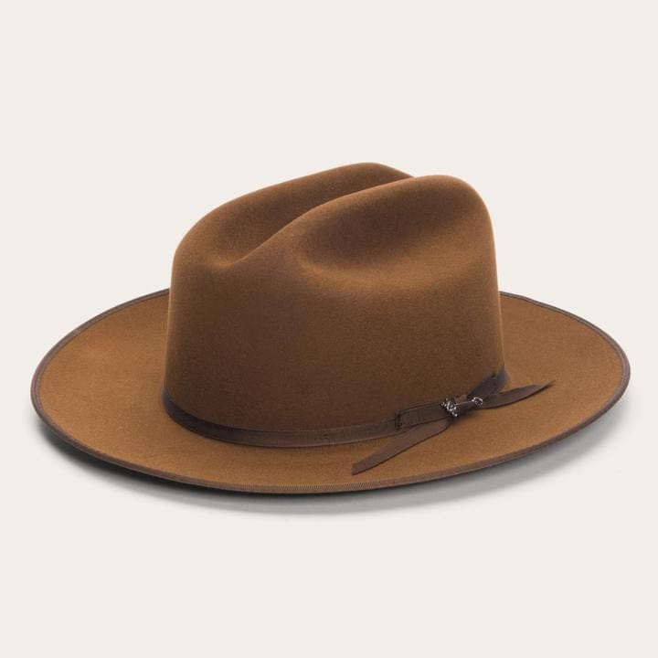 Load image into Gallery viewer, Stetson Open Road Royal Deluxe Hat - Cognac
